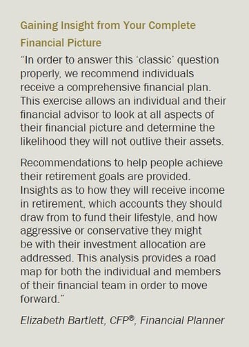 Gaining Insight from your complete financial picture