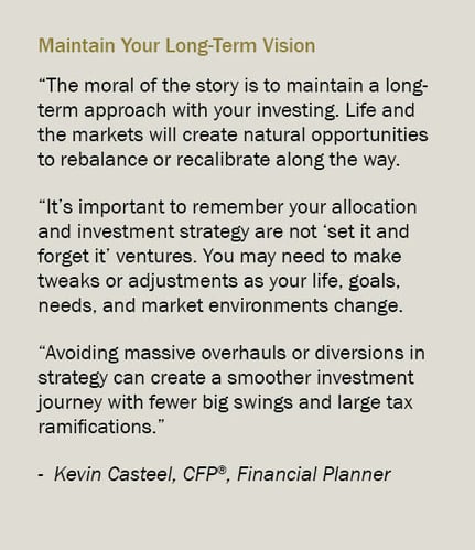 Maintain Your Long Term Vision