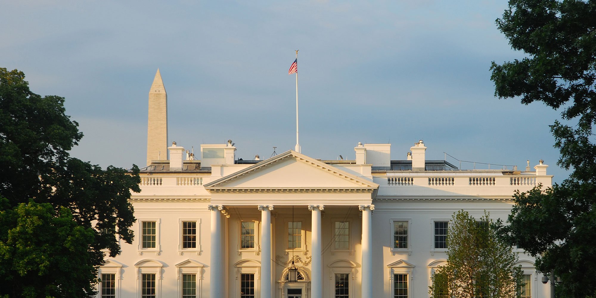The White House at sunrise