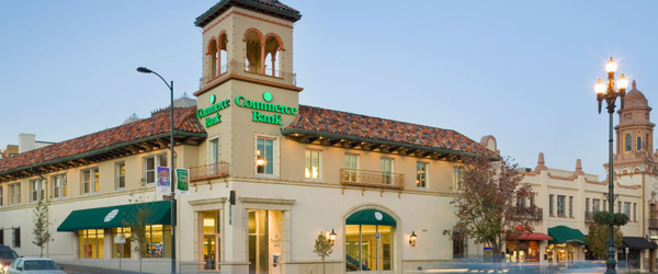 The front of Commerce Trust Bank building in Country Club