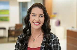 Headshot of Commerce Trust's Camille Solognier.